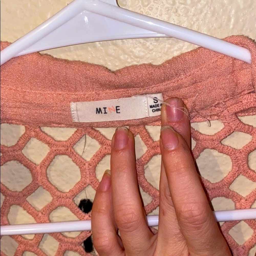 Lace Embroidered Button-Up - Picture 6 of 6